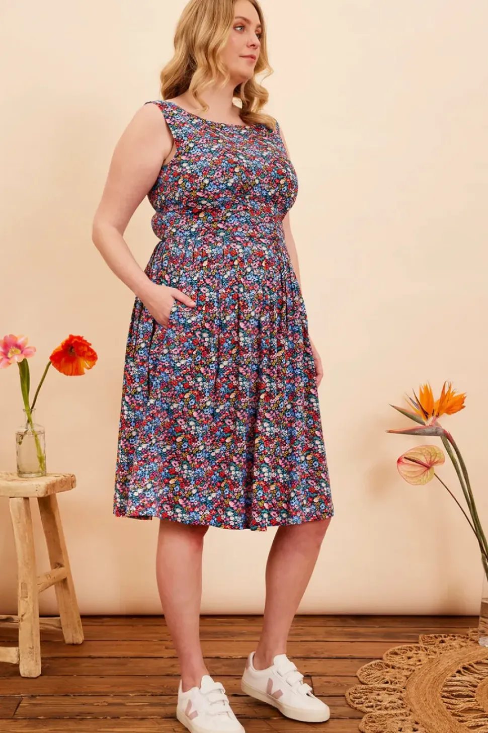 Abigail Dress - Summer Garden Floral