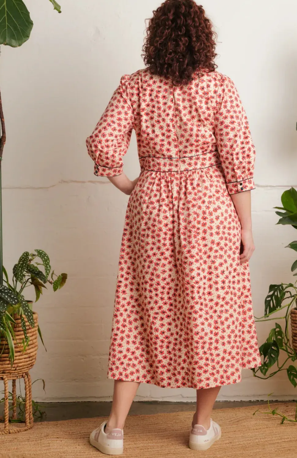 Amelia Dress - Wild Poppy