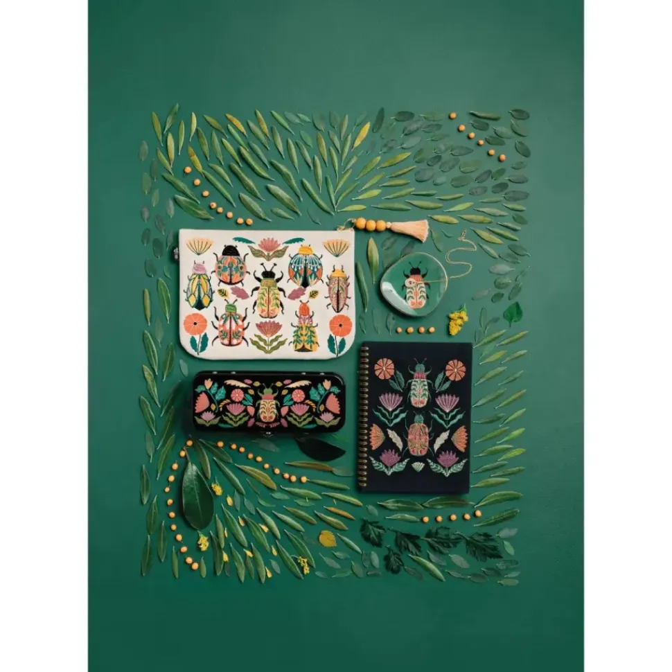 Amulet Large Zipper Pouch - Black