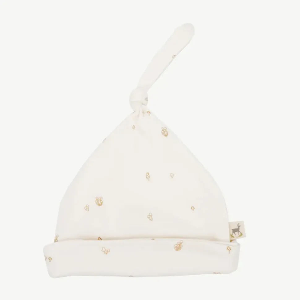 Beanie - Mushrooms Ivory