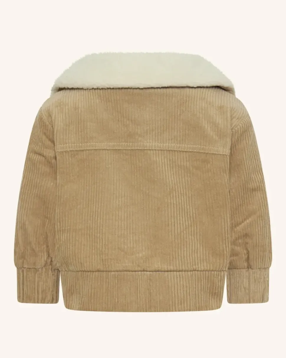 Corduroy Sherpa Collar Jacket