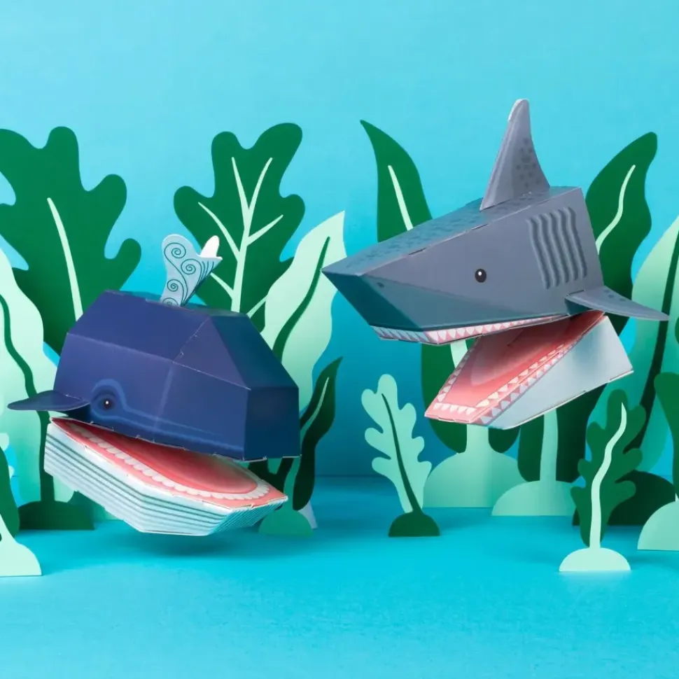 Create Your Own Ocean Puppets