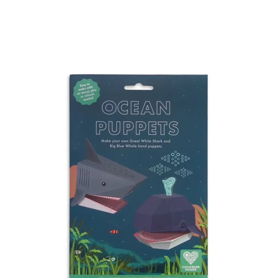Create Your Own Ocean Puppets