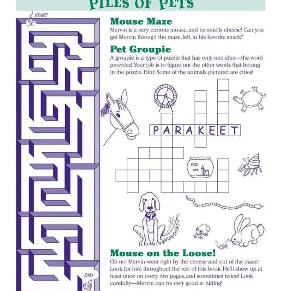 Everything Kids' Puzzle Book