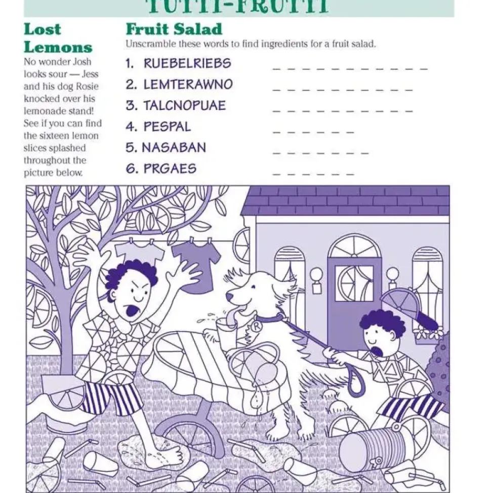 Everything Kids' Puzzle Book