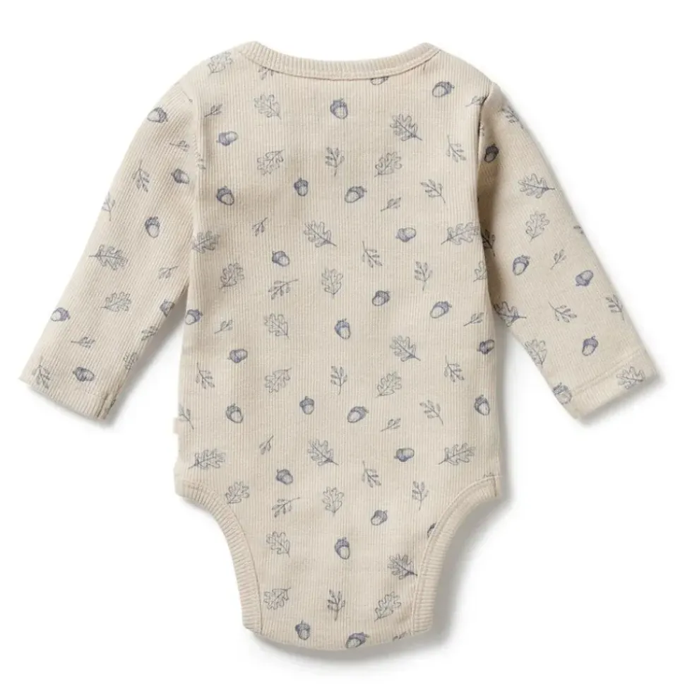 Falling Oak Organic Bodysuit