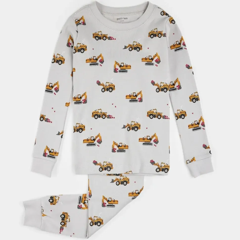 I Dig You Print on Lunar Rock PJ Set