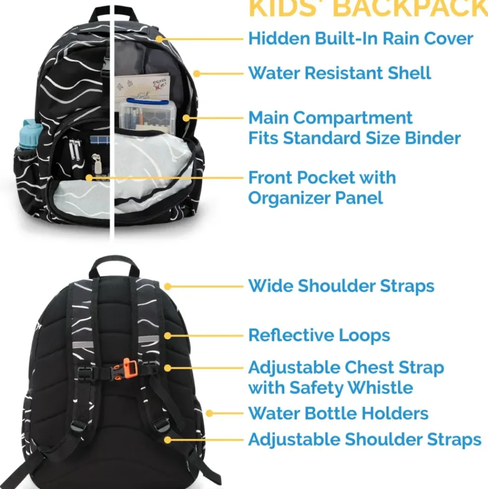 Kids Backpacks | Navy Forest