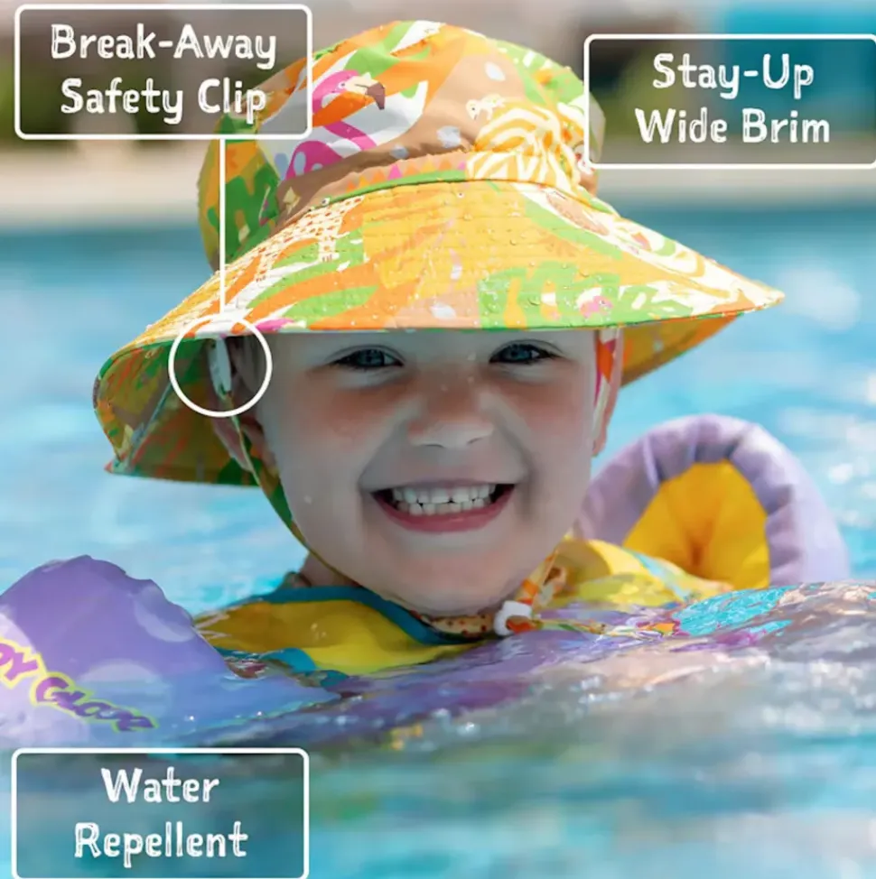 Kids Water Repellent Bucket Hats | Dinoland