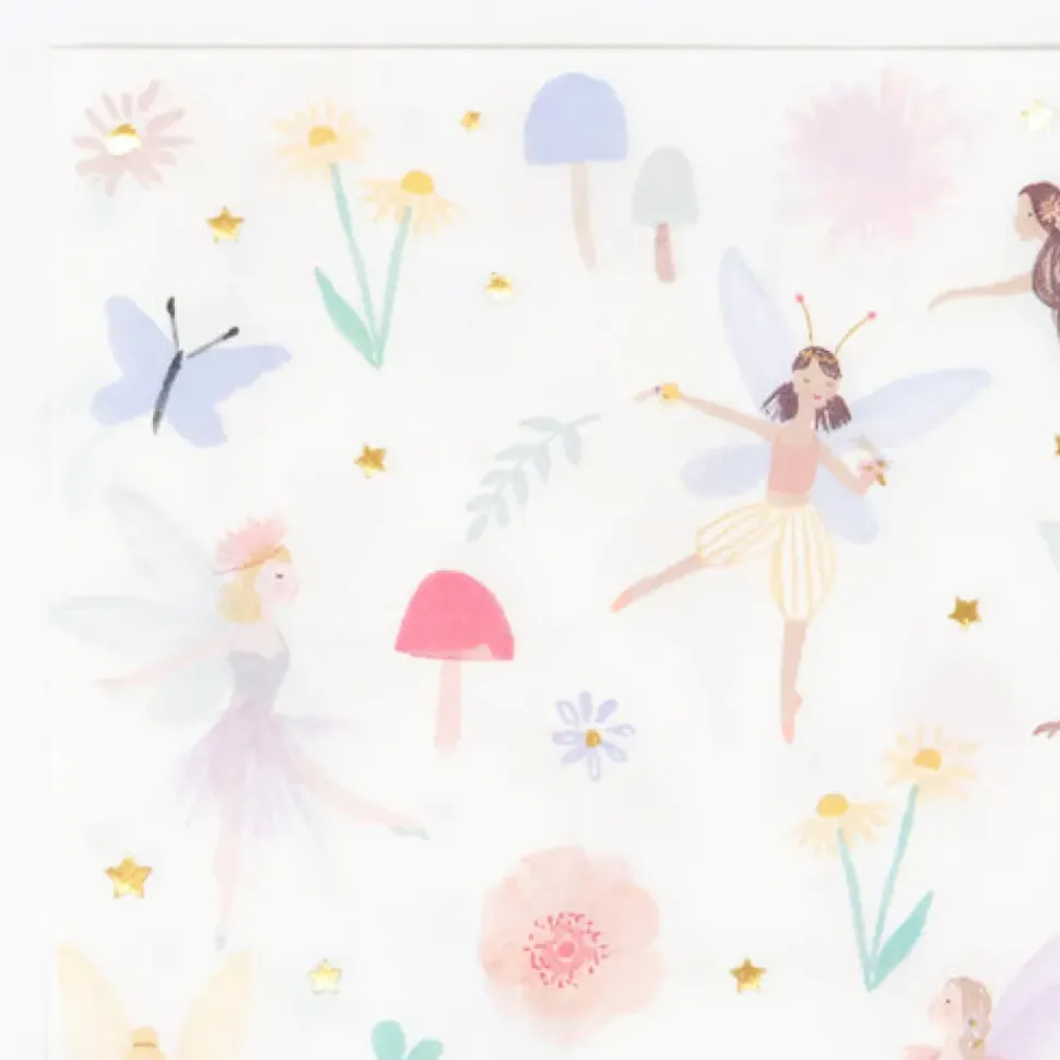 Large Fairy Napkins (x 16)