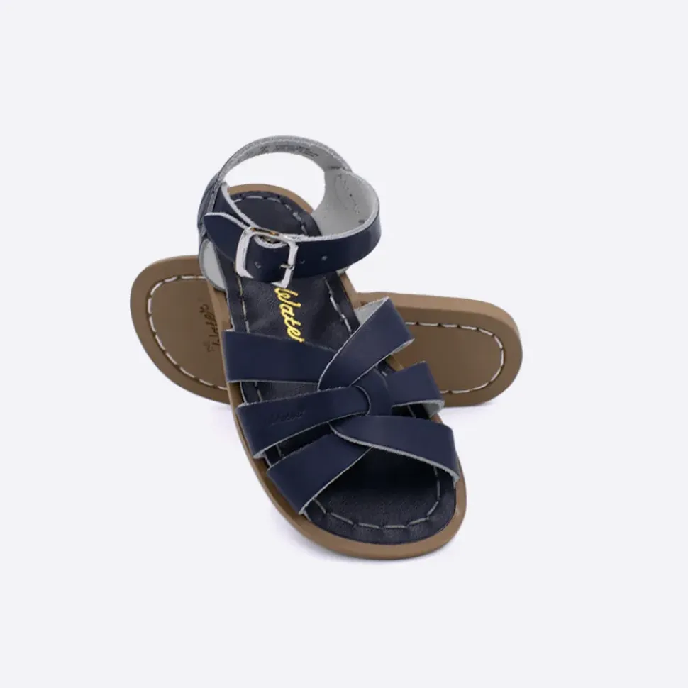Salt Water Sandals - Navy