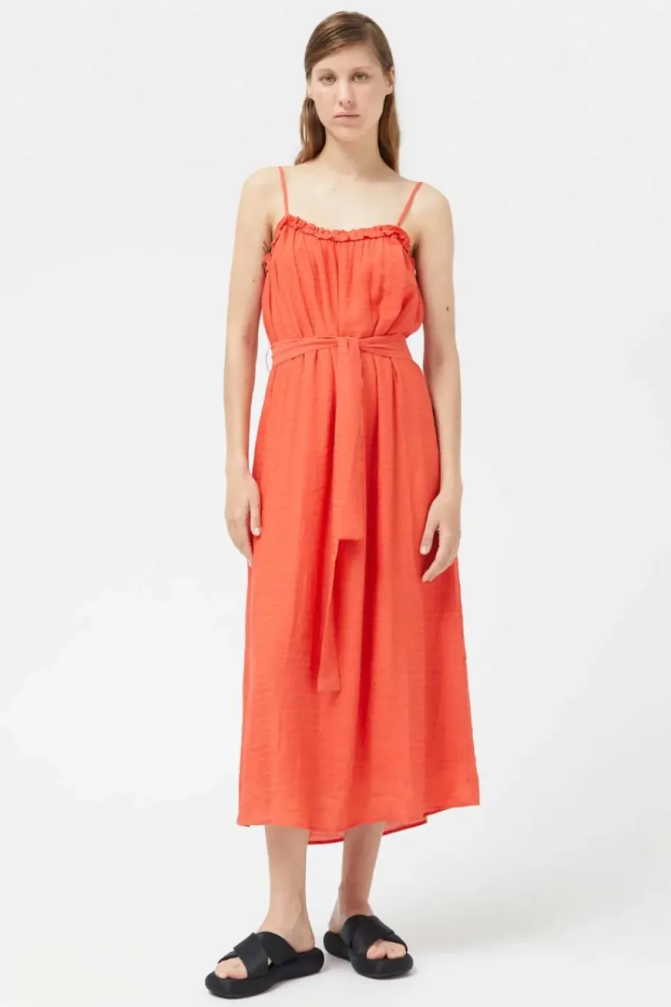 Springtime Dress - Orange