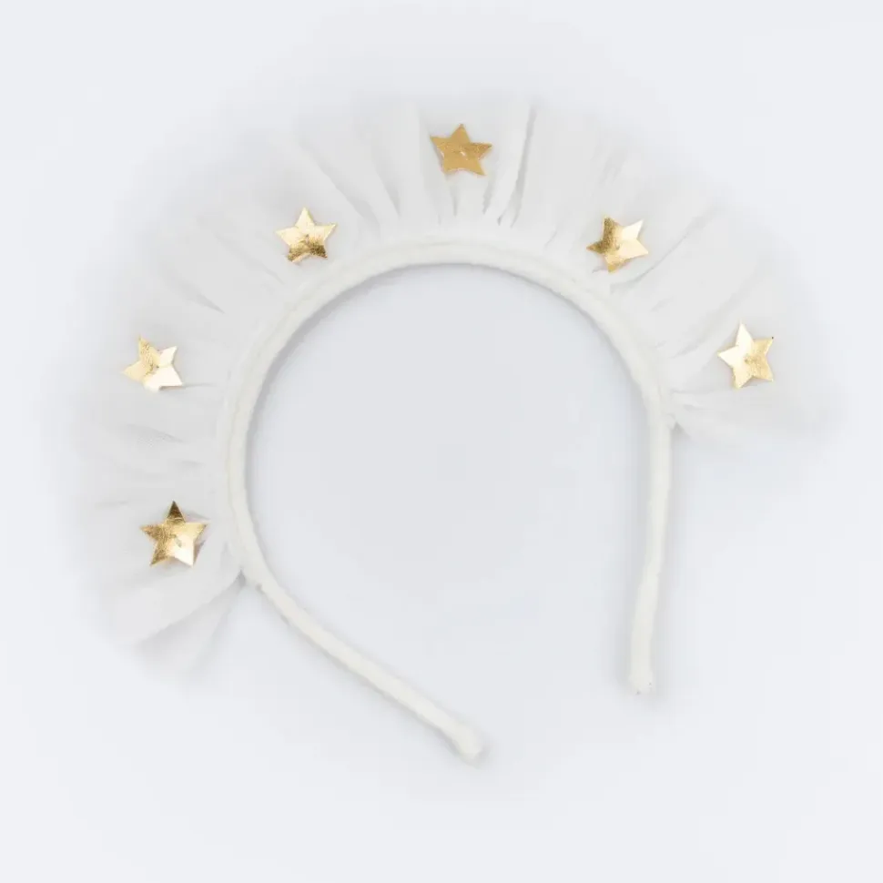 Tulle Ruffle Angel Wings & Headband