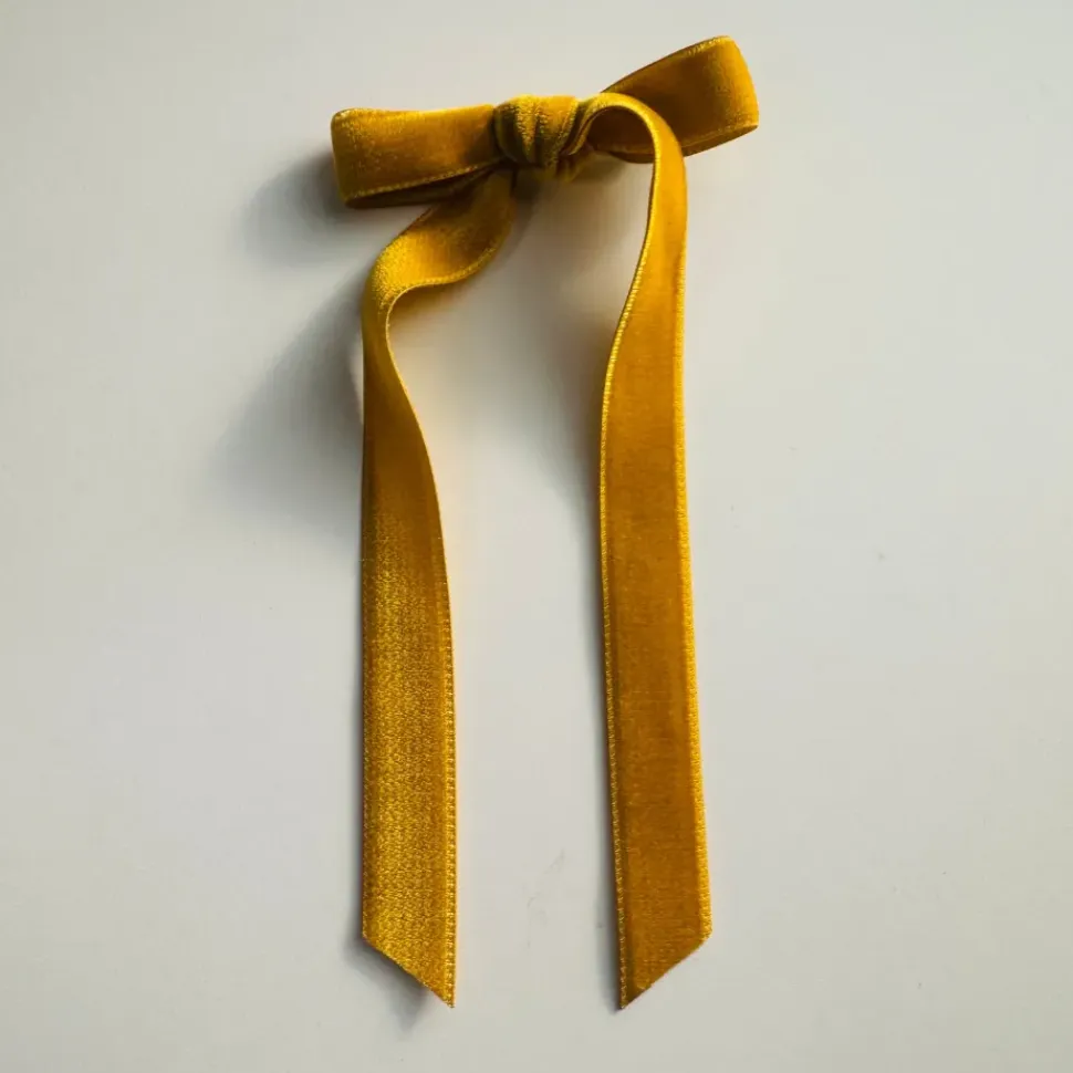 Velvet Hair Bows - Several Colors