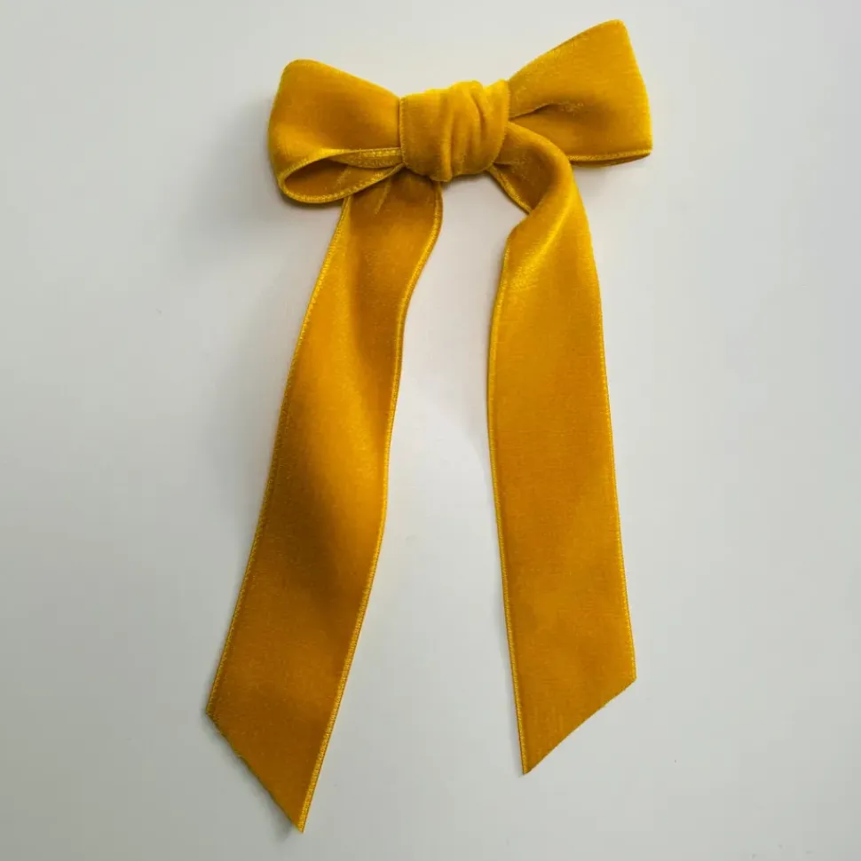 Velvet Hair Bows - Several Colors