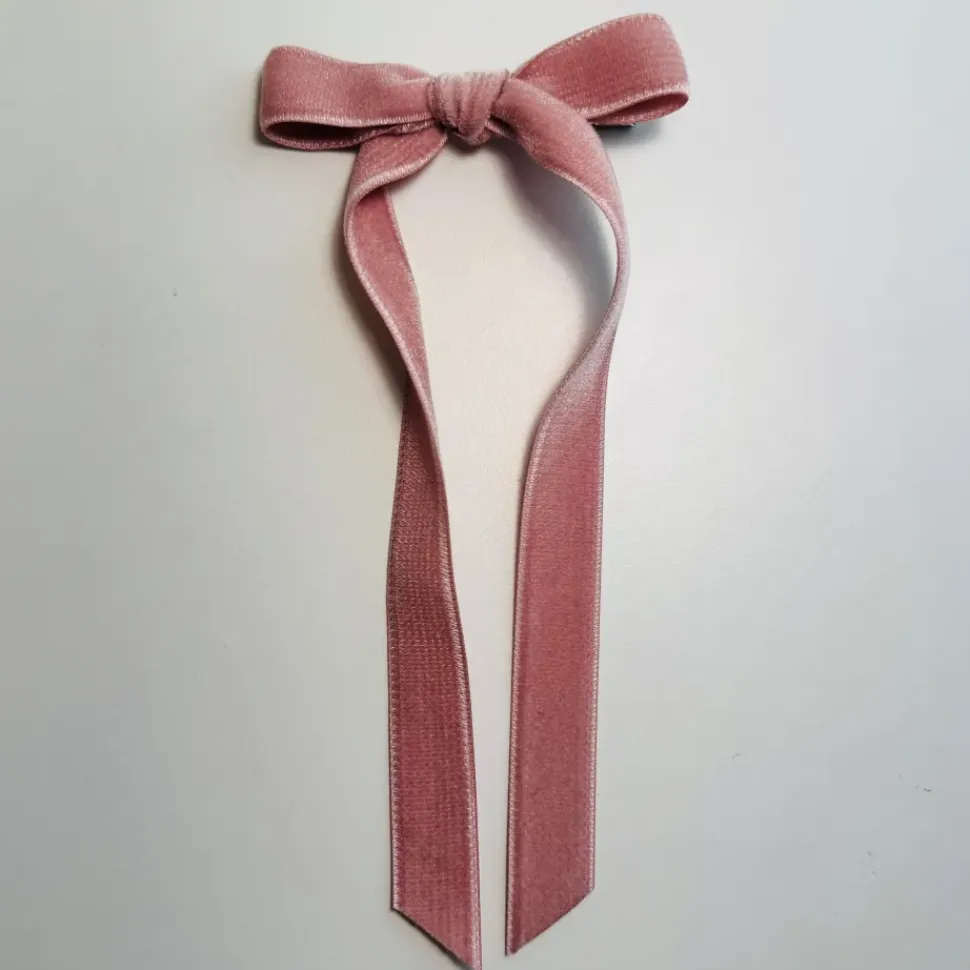 Velvet Hair Bows - Several Colors