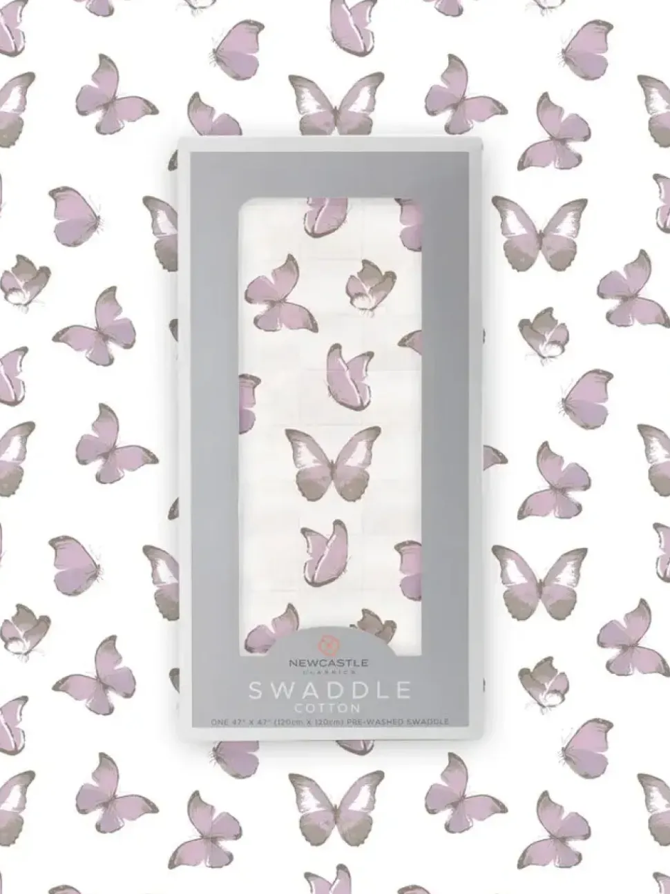 Winsome Butterflies Swaddle