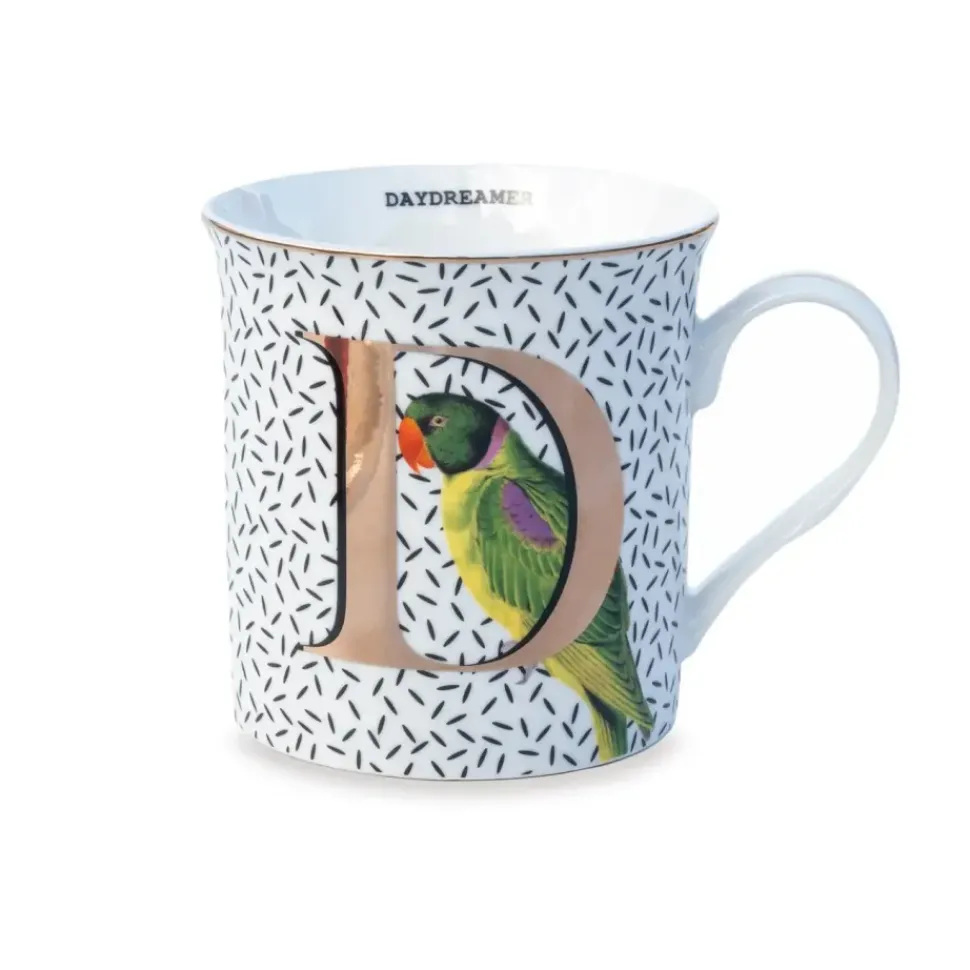 Yvonne Ellen the Gold Edition Alphabet Mugs